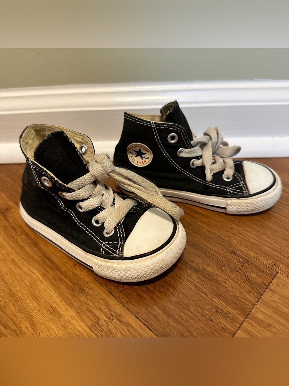 Converse Kids Black & White Chuck Taylor High-Top Sneakers